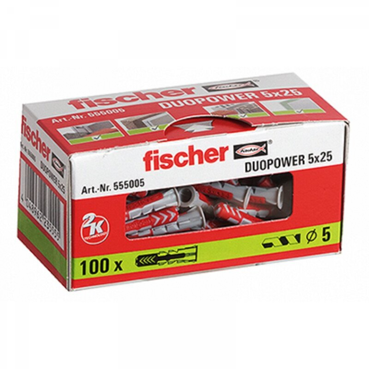 TACOS FISCHER 567828 SX PLUS 10X50MM