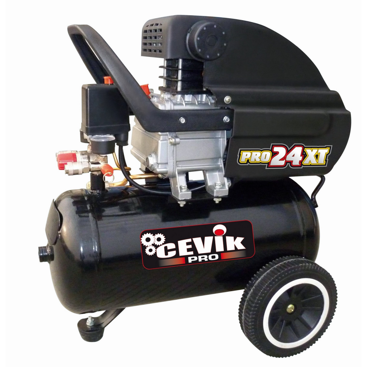 Compresor Silencioso 24L 1.5Hp 60Db Ca-Pro24Silenc Cevik